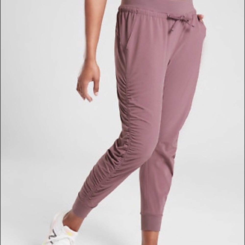 Athleta Mauve Track Pants